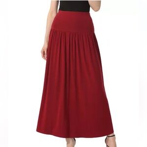 kimi + kai
Women's Tiered Pull On Maxi Skirt